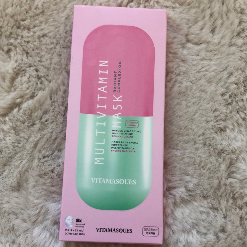 Vitamasques Multivitamin Mask (5 pack) NWT!